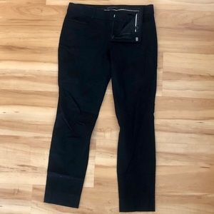 Banana Republic sloan black chinos